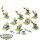 Lizardmen - 9 x Temple Guards (Classic) - bemalt