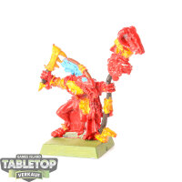 Lizardmen - Skink Priest (Classic) - teilweise bemalt