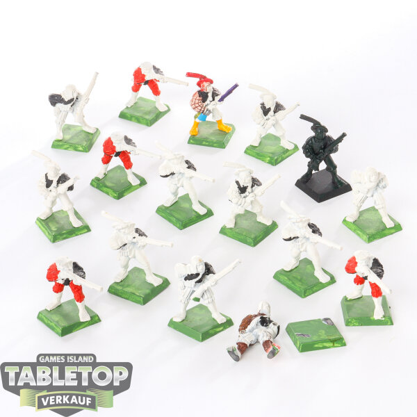 Empire of Man - 16 x Empire Handgunners (Classic) - teilweise bemalt