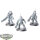 Tau Empire - 3 x Stealth Battlesuits - unbemalt