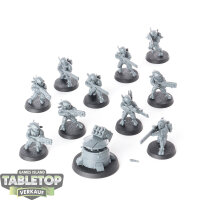 Tau Empire - 10 x Fire Warriors Strike Team - unbemalt
