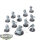 Tau Empire - 10 x Fire Warriors Strike Team - unbemalt