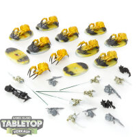 Gloomspite Gitz - 10x Spider Riders - teilweise bemalt