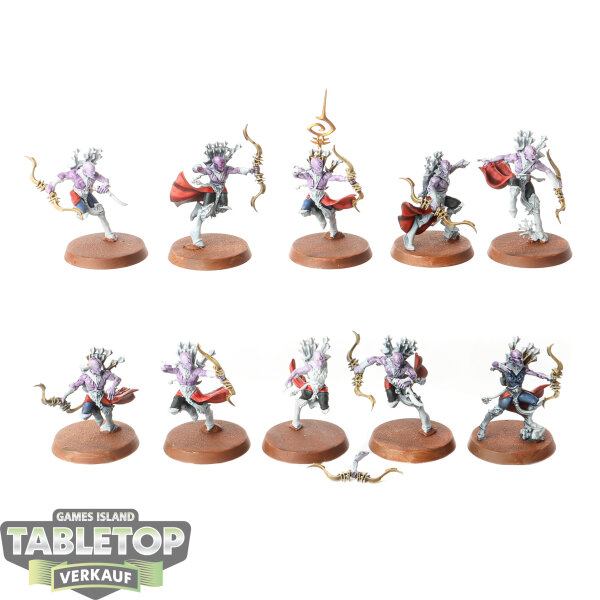 Idoneth Deepkin - 10x Namarti Reavers - bemalt