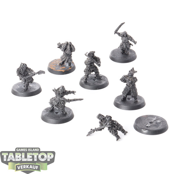 Der Hobbit Figuren - Gut - 7x The Champions of Erebor™ - grundiert