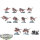 Tyraniden - 10x Termagants - teilweise bemalt