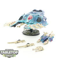 Aeldari - Wave Serpent - gut bemalt