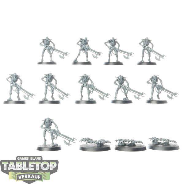 Necrons - 10x Necron Warriors - unbemalt
