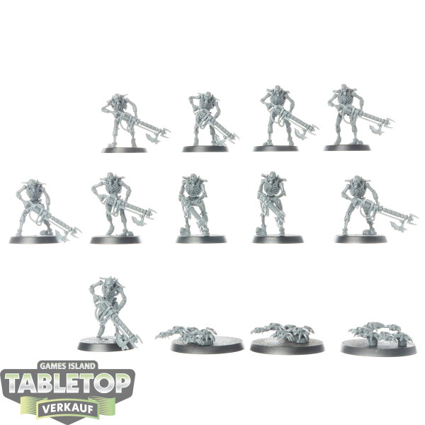 Necrons - 10x Necron Warriors - unbemalt