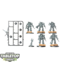 Space Marines - 5x Terminator Squad - unbemalt