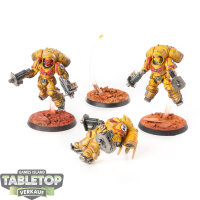 Imperial Fists - 3x Primaris Inceptors - bemalt