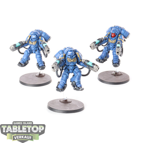 Ultramarines - 3x Primaris Inceptors - bemalt
