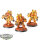 Imperial Fists - 3x Primaris Aggressors - bemalt