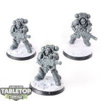 Space Marines - 3 Primaris Eradicators - unbemalt