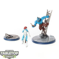 Miniaturen - Mystique and Beast - bemalt
