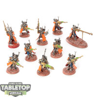 Adeptus Mechanicus - 10 Skitarii Vanguard - bemalt