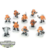 Leagues of Votann - 10 Hearthkyn Warriors - teilweise bemalt