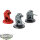 Space Marines - 3 Eliminators - teilweise bemalt