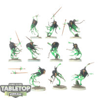 Nighthaunt - 10x Bladegheist Revenants - teilweise bemalt