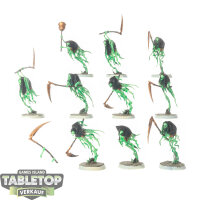 Nighthaunt - 10x Grimghast Reapers - teilweise bemalt