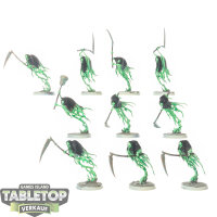 Nighthaunt - 10x Grimghast Reapers - teilweise bemalt