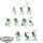 Nighthaunt - 10x Chainrasp Hordes - teilweise bemalt