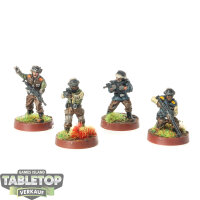 Rebellen - 4x Rebel Pathfinders Unit Expansion - bemalt