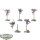 Adepta Sororitas - 5x Seraphim Squad - teilweise bemalt