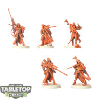 Aeldari - 5x Rangers - grundiert