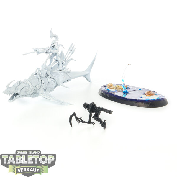 Idoneth Deepkin - Akhelian Allopex - teilweise bemalt