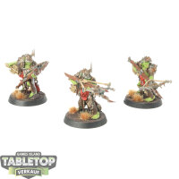 Orruk Warclans - 3 Man-Skewer Boltboyz - bemalt