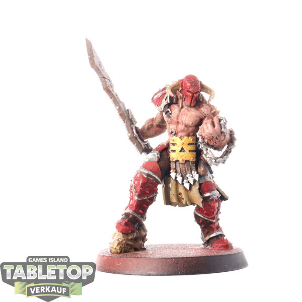 Blades of Khorne - Slaughterpriest - teilweise bemalt