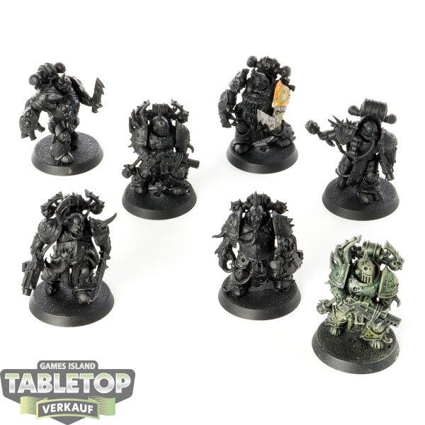 Death Guard - Plague Marines - teilweise bemalt
