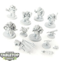 Ogor Mawtribes - 6x Ogor Gluttons - grundiert