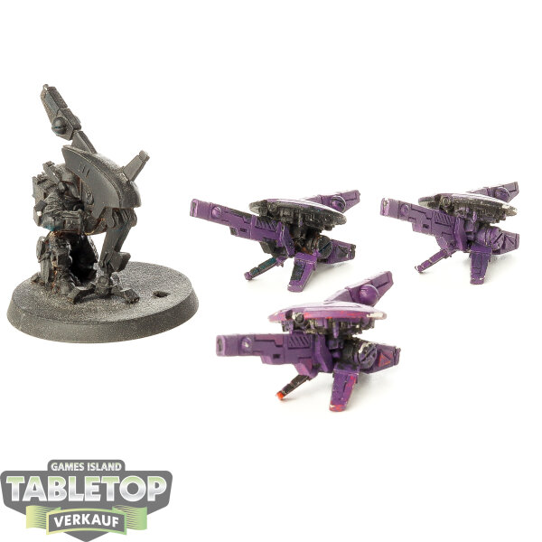 Tau Empire - Firesight Team - teilweise bemalt