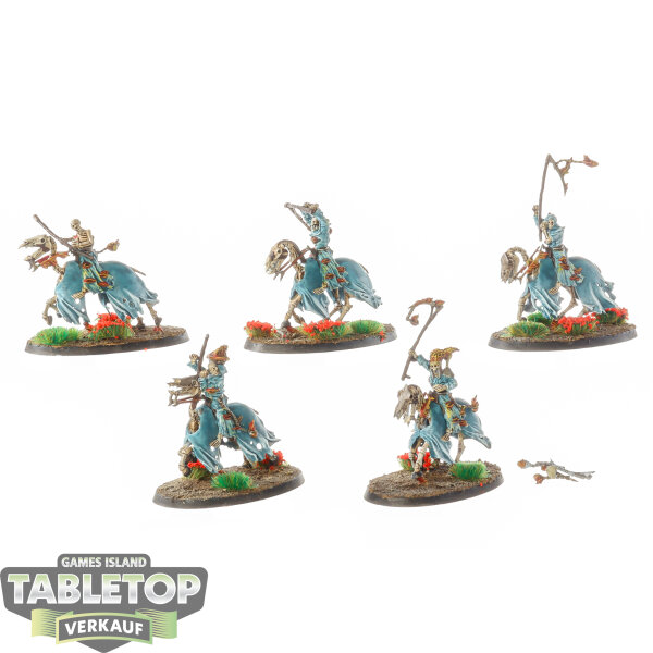 Nighthaunt - 5 x Hexwraiths - bemalt