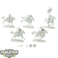 Slaves to Darkness - 5 x Darkoath Fellriders - grundiert