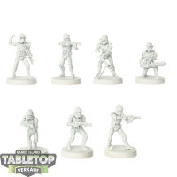 Galaktische Republik - 7 x Phase II Clone Troopers -...