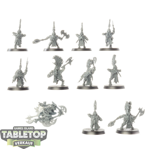 Fyreslayers - 10x Vulkite Berzerkers - unbemalt
