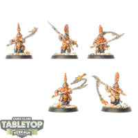 Fyreslayers - 5x Hearthguard Berzerkers - bemalt