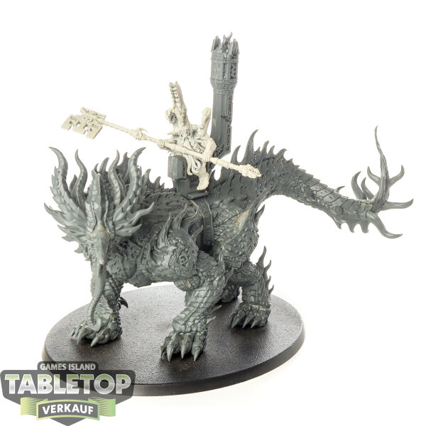Fyreslayers - Auric Runefather on Magmadroth - teilweise bemalt