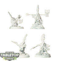 Fyreslayers - 4x The Chosen Axes - grundiert