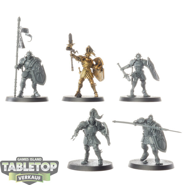 Stormcast Eternals - 5x Vindictors - teilweise bemalt