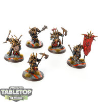 Slaves to Darkness - 5x Chaos Chosen - bemalt