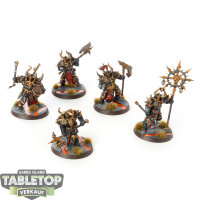 Slaves to Darkness - 5x Chaos Chosen - bemalt