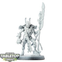 Necrons - Overlord with Tachyon Arrow - grundiert