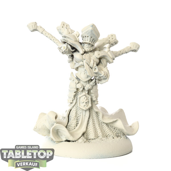 Protectorate of Menoth - Feora, Priestess of the Flame - klassisch - grundiert