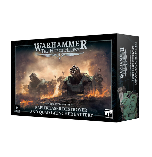 The Horus Heresy - Rapier Laser Destroyer and Quad Launcher Battery