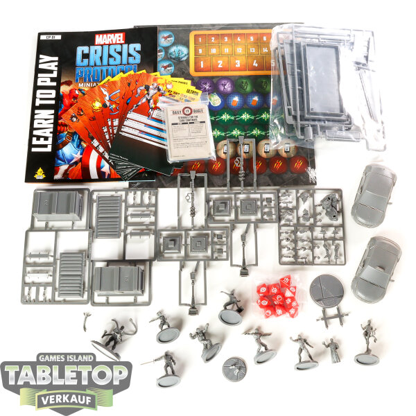Marvel: Crisis Protocol - Core Set (EN) - teilweise gebaut