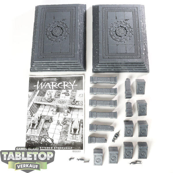 Gelände - Warcry Ravaged Lands: Shattered Stormvault - unbemalt